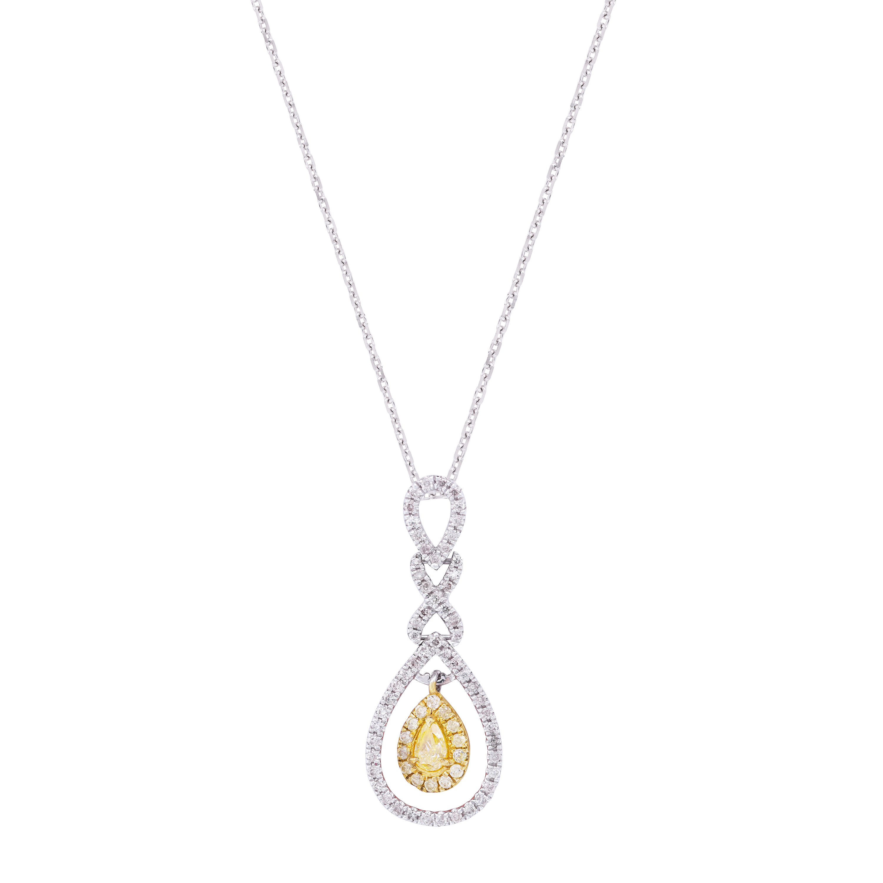 Trena Fancy Diamond Necklace
